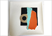 Peinture collages par Marie-Claude Bohnenblust Lenglart Peintre Plasticien