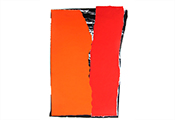 Peinture collages par Marie-Claude Bohnenblust Lenglart Peintre Plasticien
